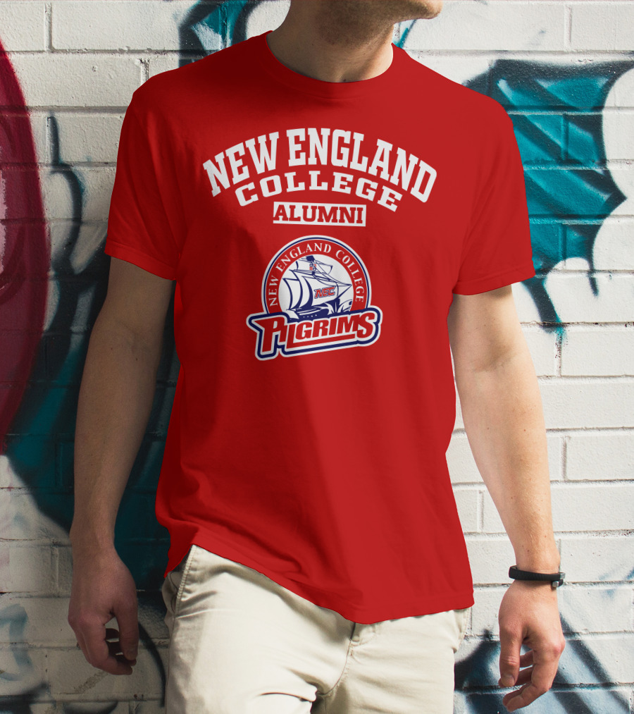New England College Alumni Pilgrims NEC T-Shirt
