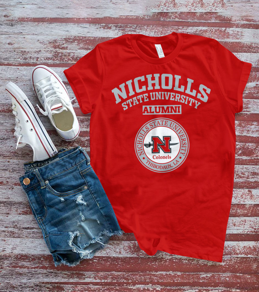 Nicholls State University Alumni Colonels Thibodaux LA T-Shirt
