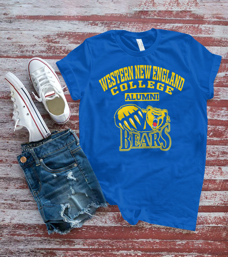 Western New England College Alumni Bears T-Shirt