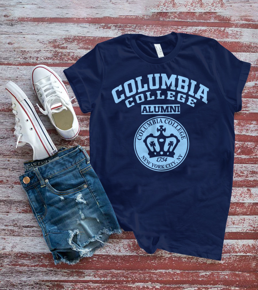 Columbia College Alumni New York City 1754 T-Shirt
