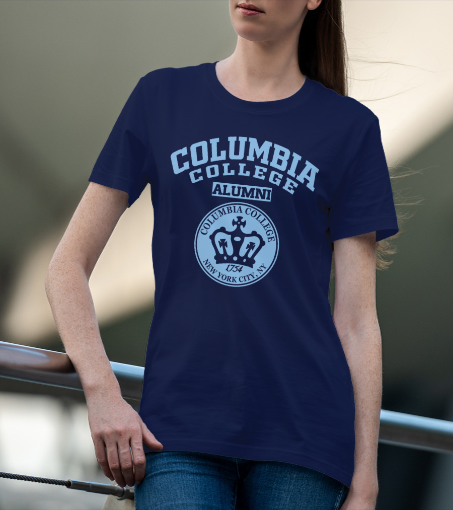 Columbia College Alumni New York City 1754 T-Shirt