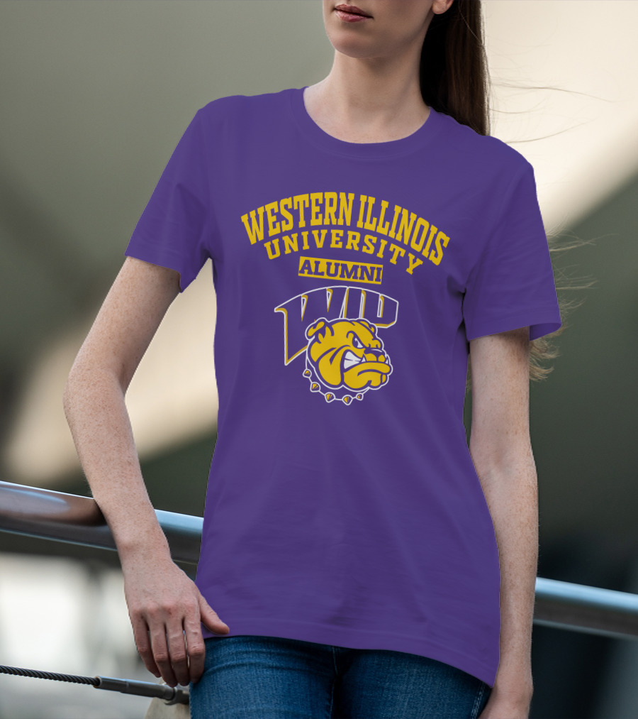Western Illinois University Alumni WIU Bulldog T-Shirt
