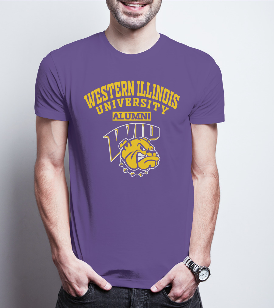 Western Illinois University Alumni WIU Bulldog T-Shirt