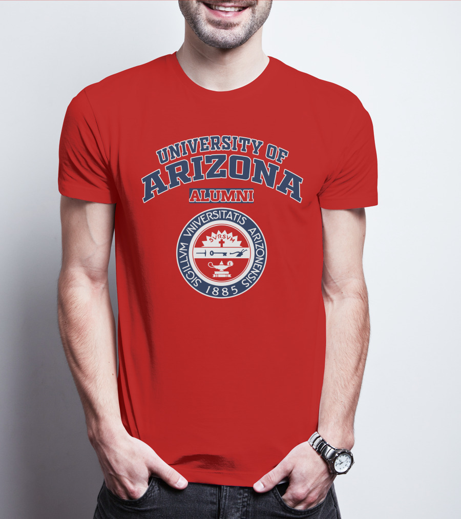 UNIVERSITY OF ARIZONA ALUMNI 1885 SEAL SIGILLUM UNIVERSITATIS ARIZONENSIS T-Shirt
