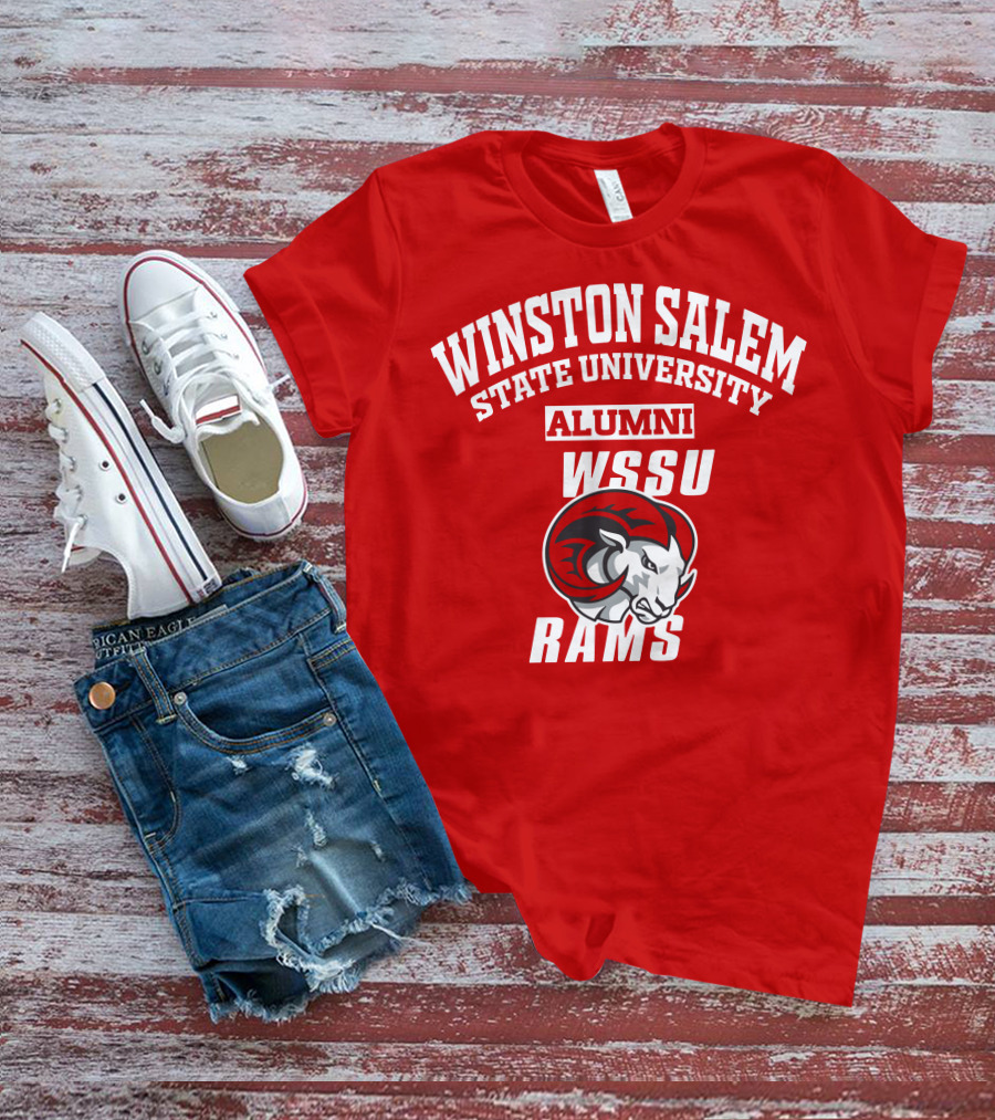 Winston Salem State University Alumni WSSU Rams T-Shirt