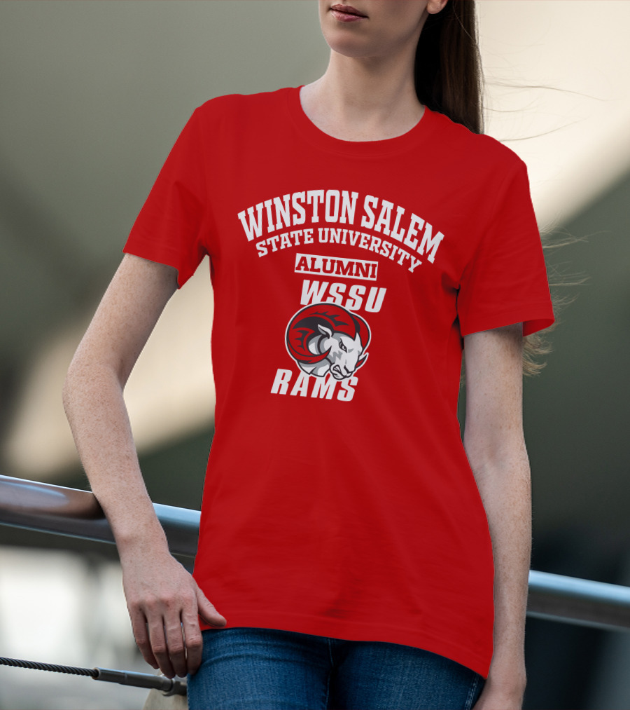 Winston Salem State University Alumni WSSU Rams T-Shirt