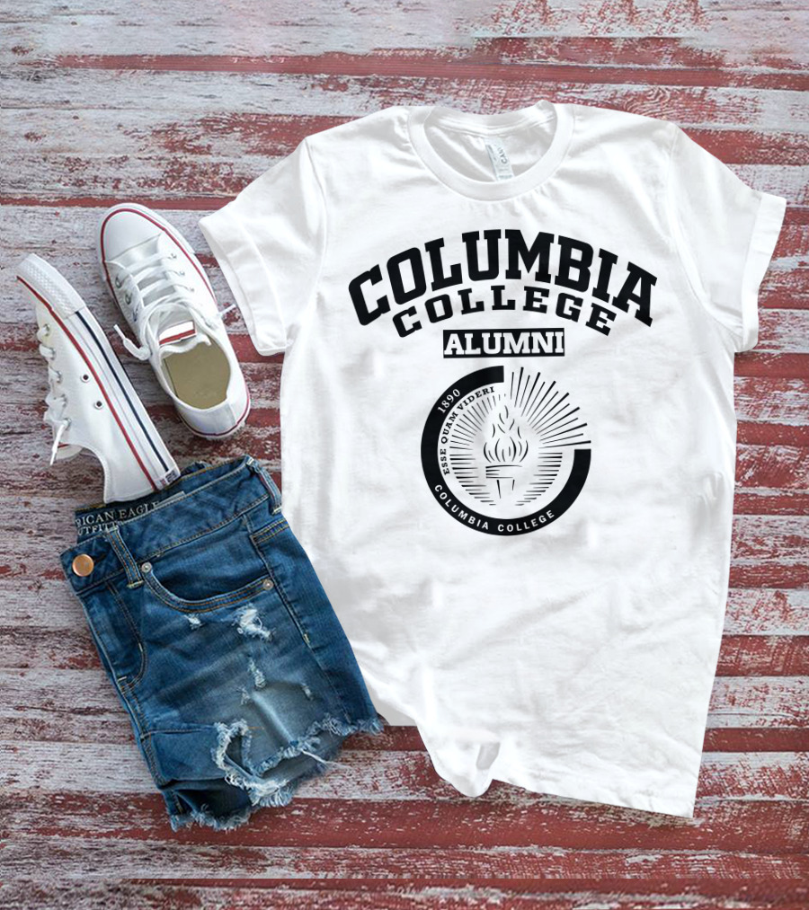 Columbia College Alumni Esse Quam Videri 1890 T-Shirt