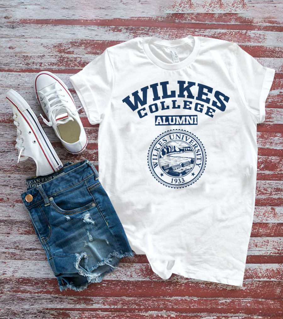 WILKES COLLEGE ALUMNI WILKES UNIVERSITY 1933 T-Shirt