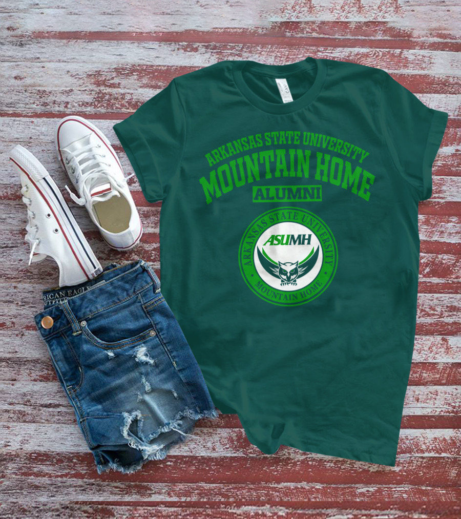 Arkansas State University Mountain Home ASUMH Alumni Owl T-Shirt