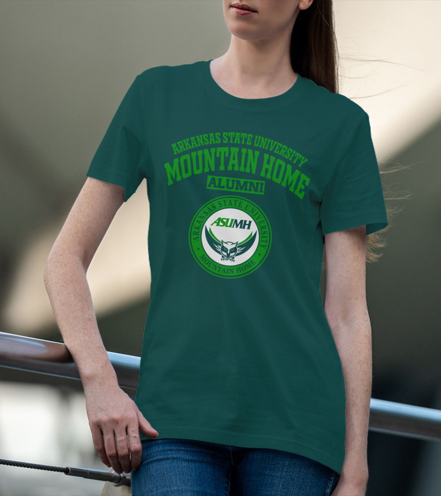 Arkansas State University Mountain Home ASUMH Alumni Owl T-Shirt