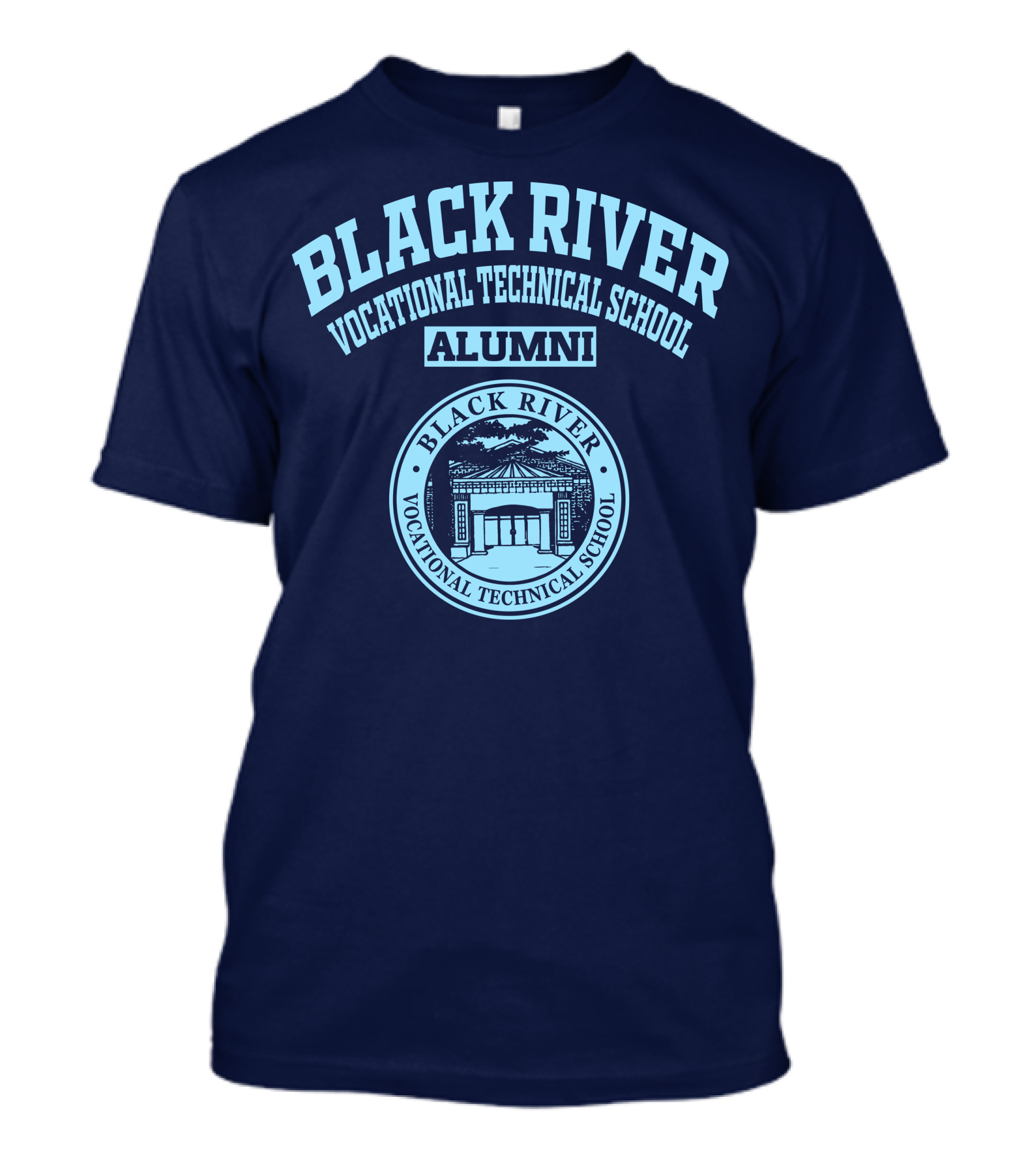 Black River Vocational Technical School Alumni Seal T-Shirt