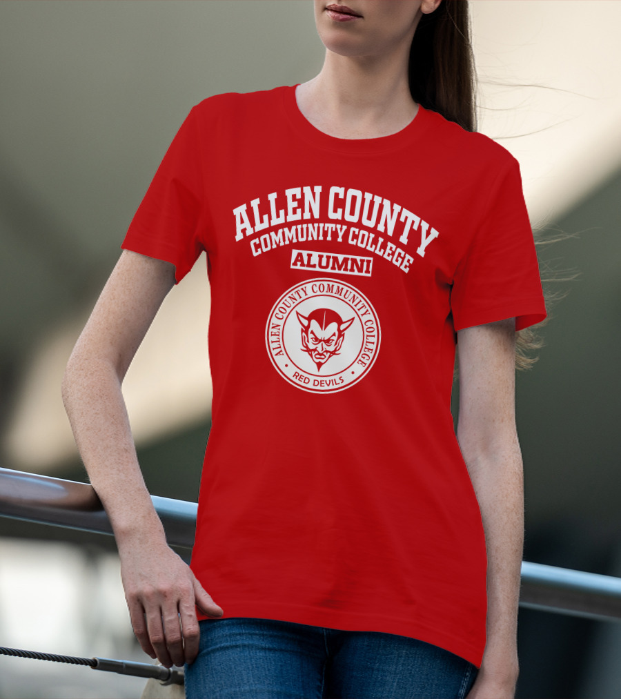 Allen County Community College Alumni Red Devils T-Shirt