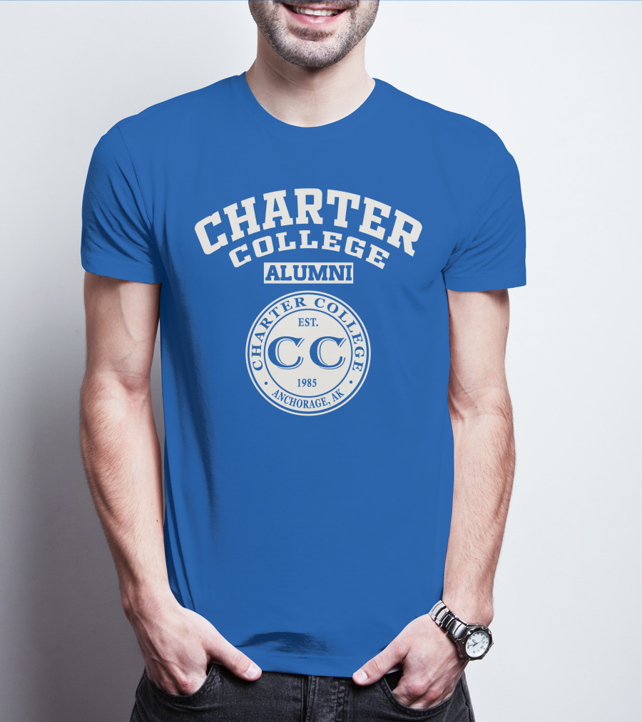 Charter College Alumni Anchorage AK Est 1985 T-Shirt