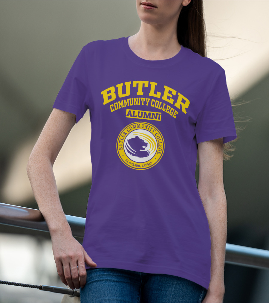 Butler Community College Alumni Bear Mascot El Dorado Kansas T-Shirt