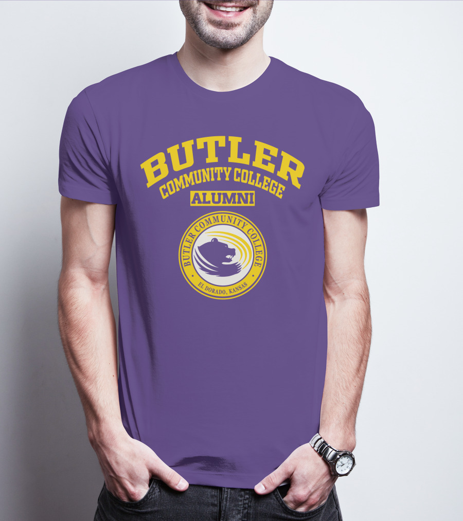 Butler Community College Alumni Bear Mascot El Dorado Kansas T-Shirt