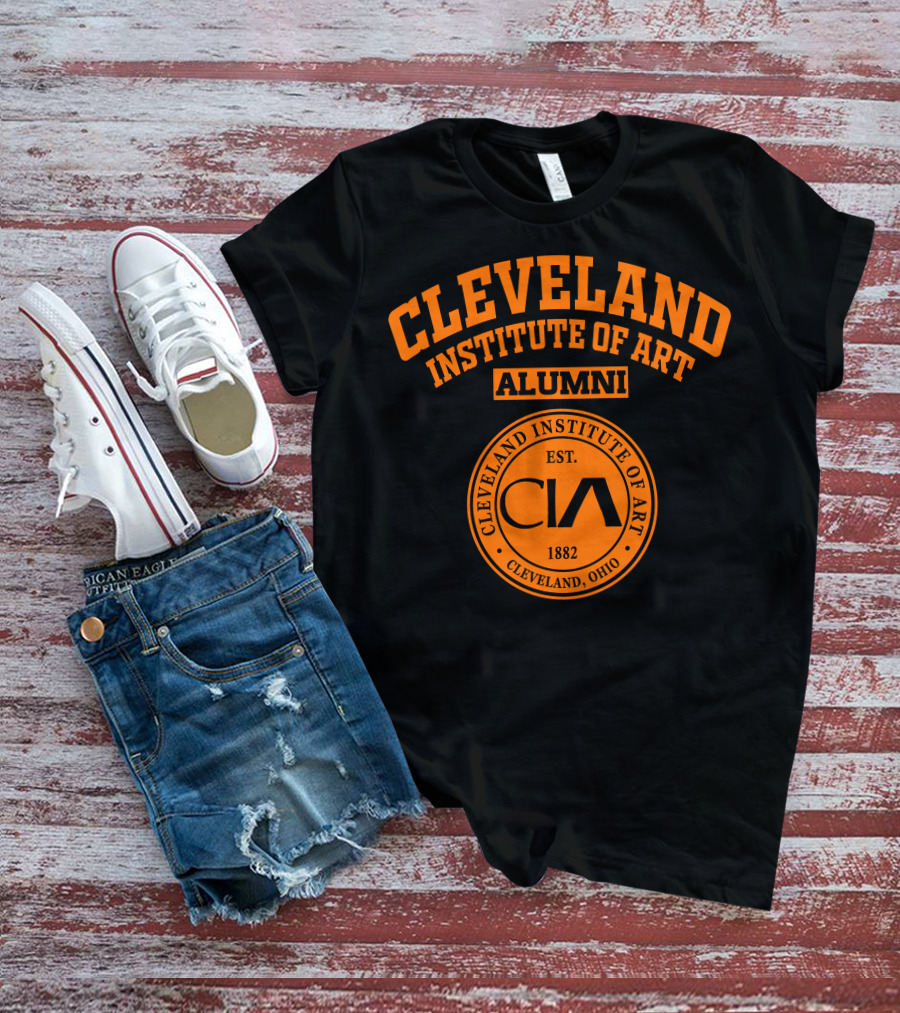Cleveland Institute Of Art Alumni Est. 1882 CIA Seal Cleveland Ohio T-Shirt