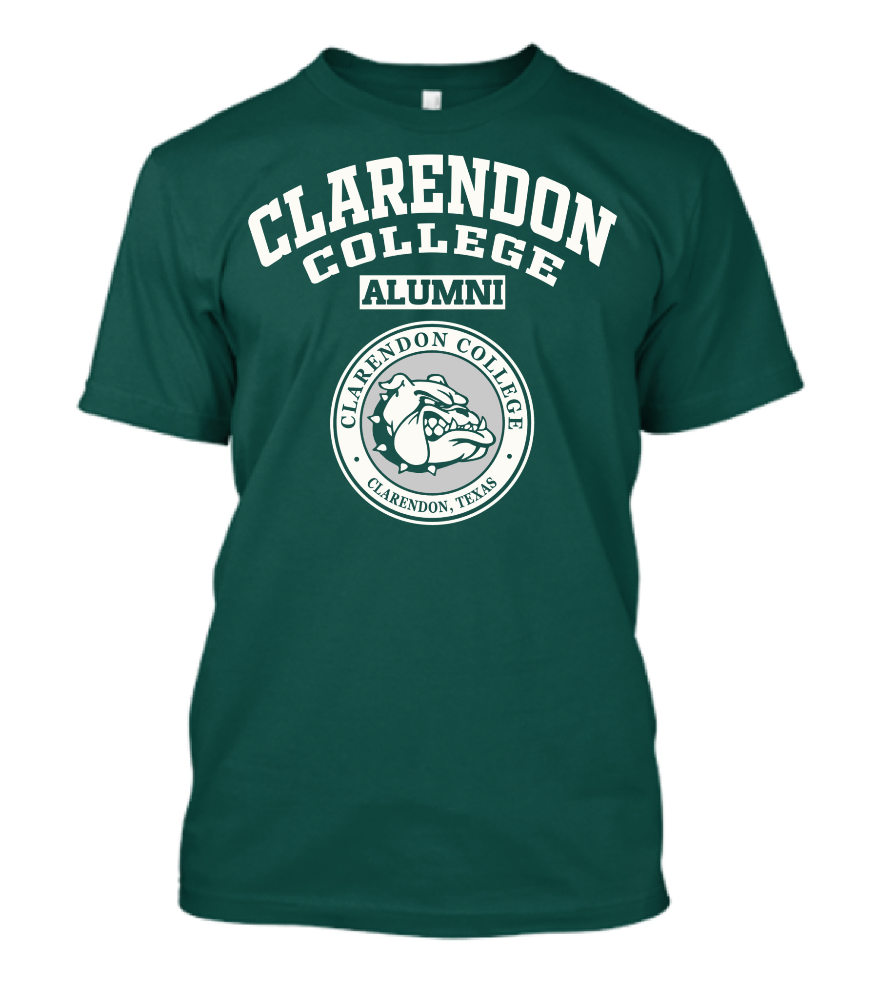 Clarendon College Alumni Clarendon Texas Bulldog T-Shirt