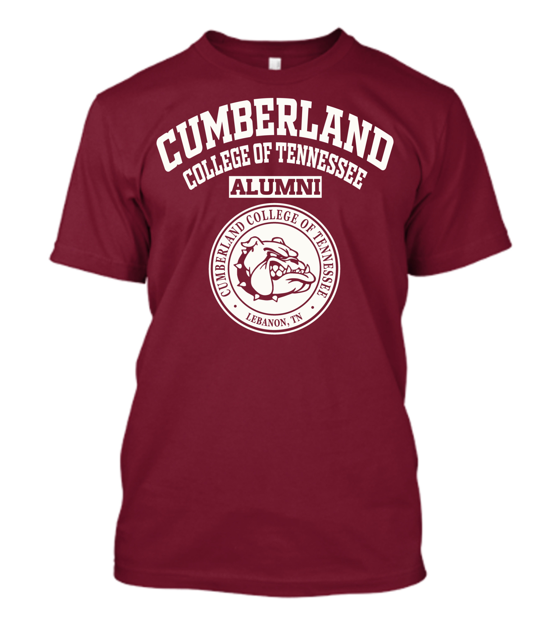 Cumberland College Of Tennessee Alumni Bulldog Lebanon T-Shirt