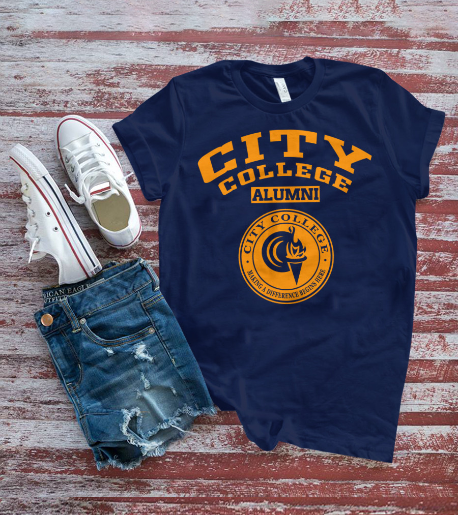 City College Alumni Making A Difference Begins Here T-Shirt