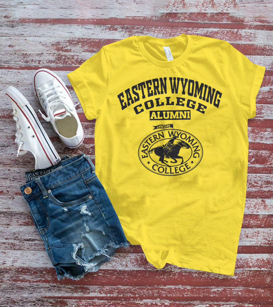 EASTERN WYOMING COLLEGE ALUMNI LANCERS RIDER T-Shirt