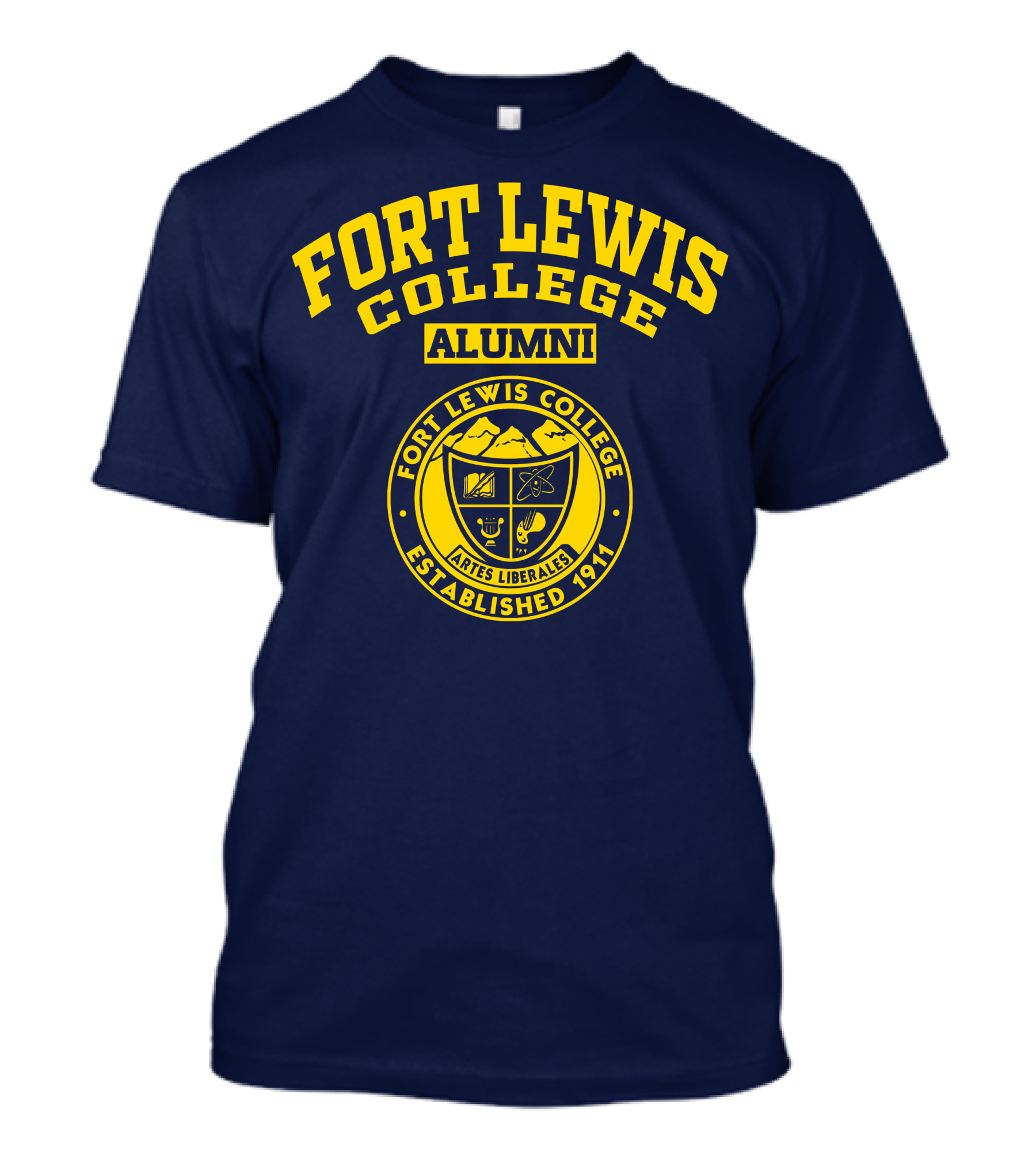 Fort Lewis College Alumni Artes Liberales Established 1911 T-Shirt