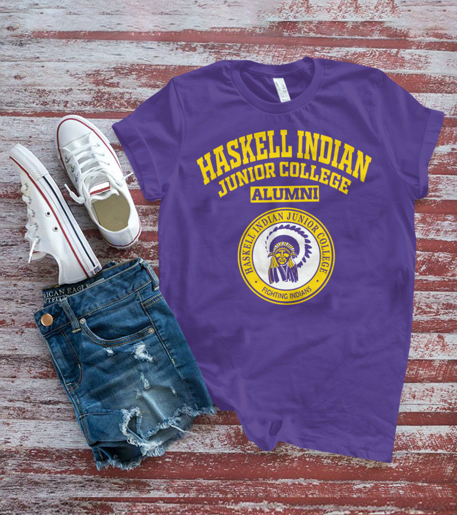 Haskell Indian Junior College Alumni Fighting Indians T-Shirt