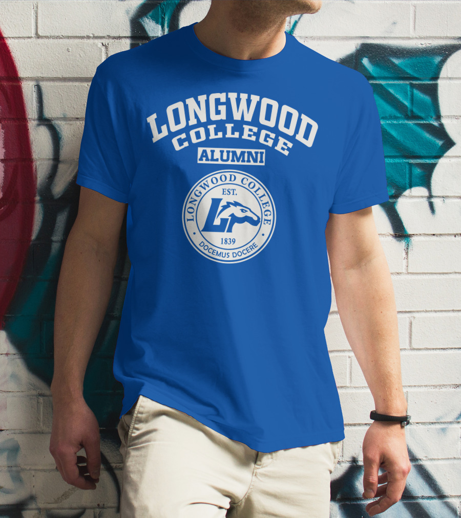 Longwood College Alumni Est. 1839 Docemus Docere T-Shirt