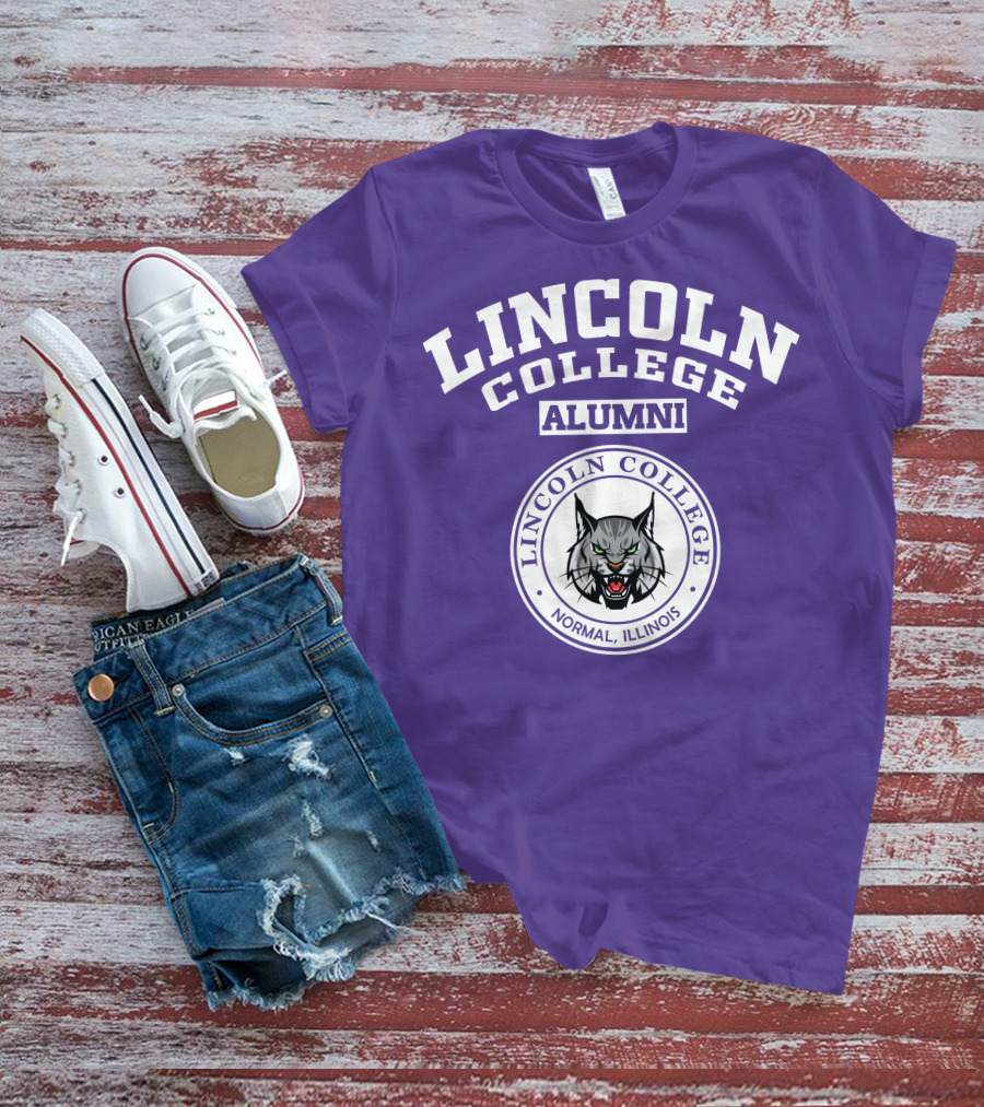 LINCOLN COLLEGE ALUMNI NORMAL ILLINOIS WILDCAT T-Shirt
