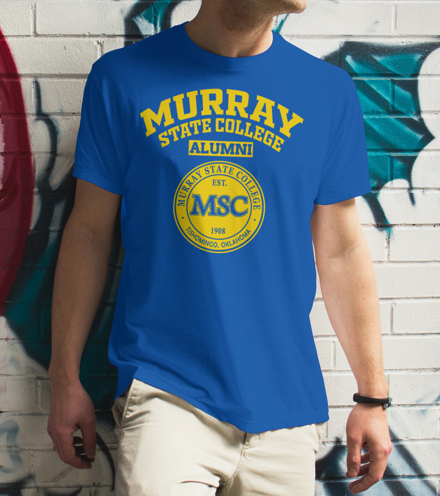 Murray State College Alumni MSC Logo Tishomingo Oklahoma Est. 1908 T-Shirt