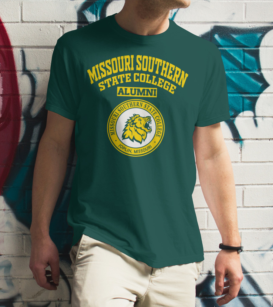 Missouri Southern State College Alumni Joplin Missouri Lion T-Shirt