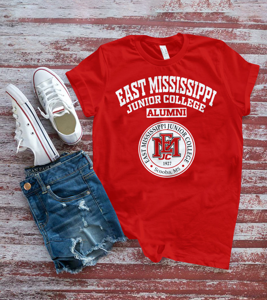 East Mississippi Junior College Alumni Logo Scooba MS 1927 T-Shirt