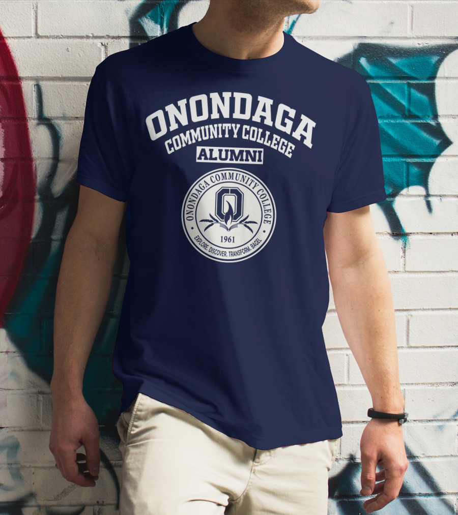 Onondaga Community College Alumni 1961 Explore Discover Transform Excel T-Shirt