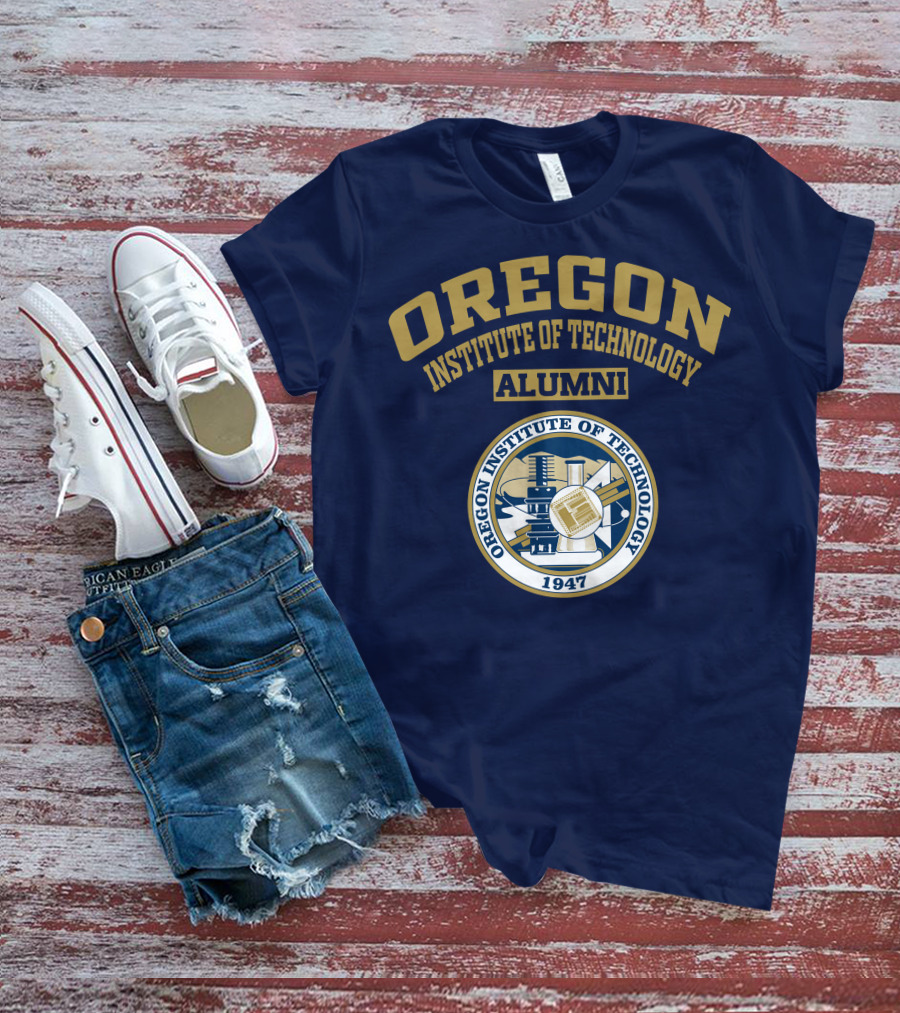 Oregon Institute Of Technology Alumni 1947 Crest T-Shirt