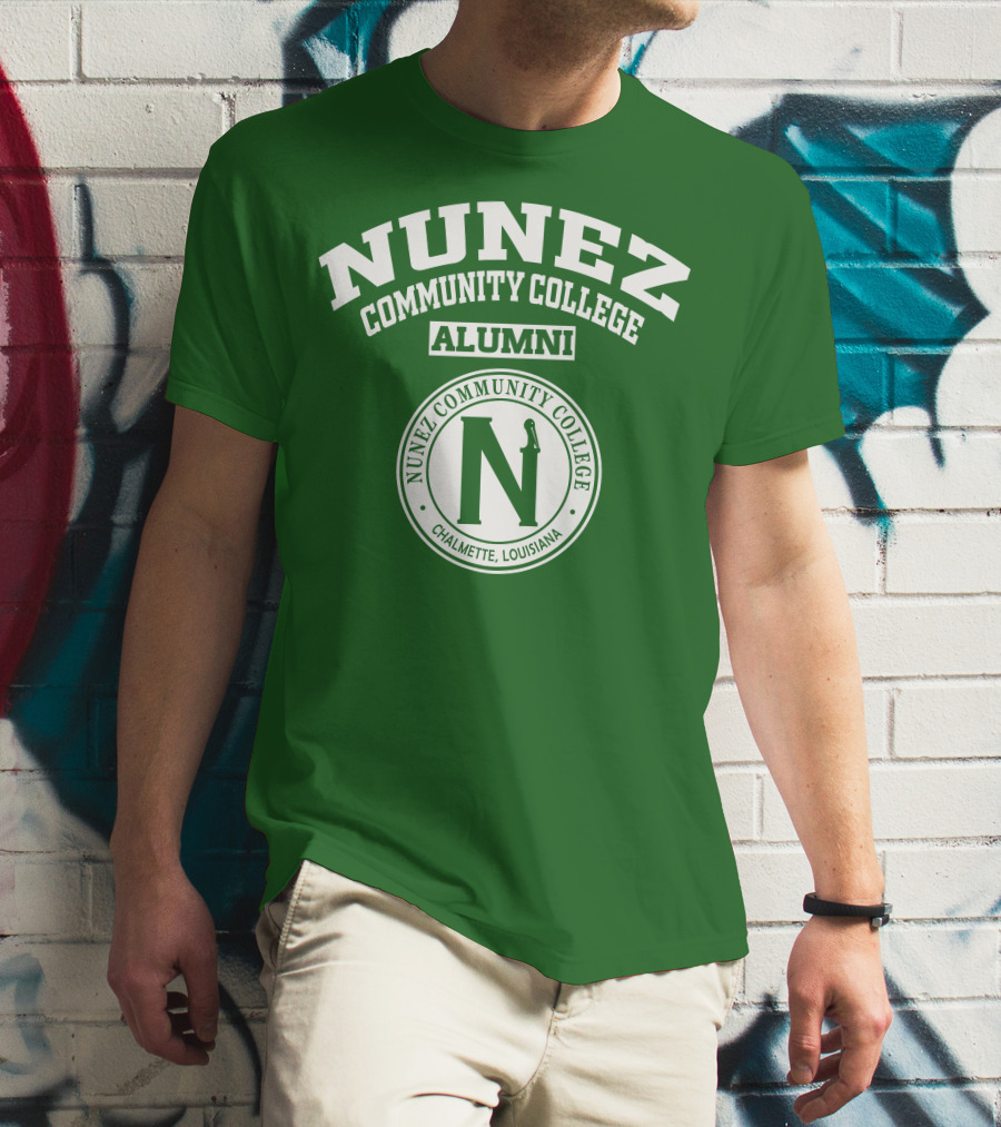 Nunez Community College Alumni Chalmette Louisiana T-Shirt