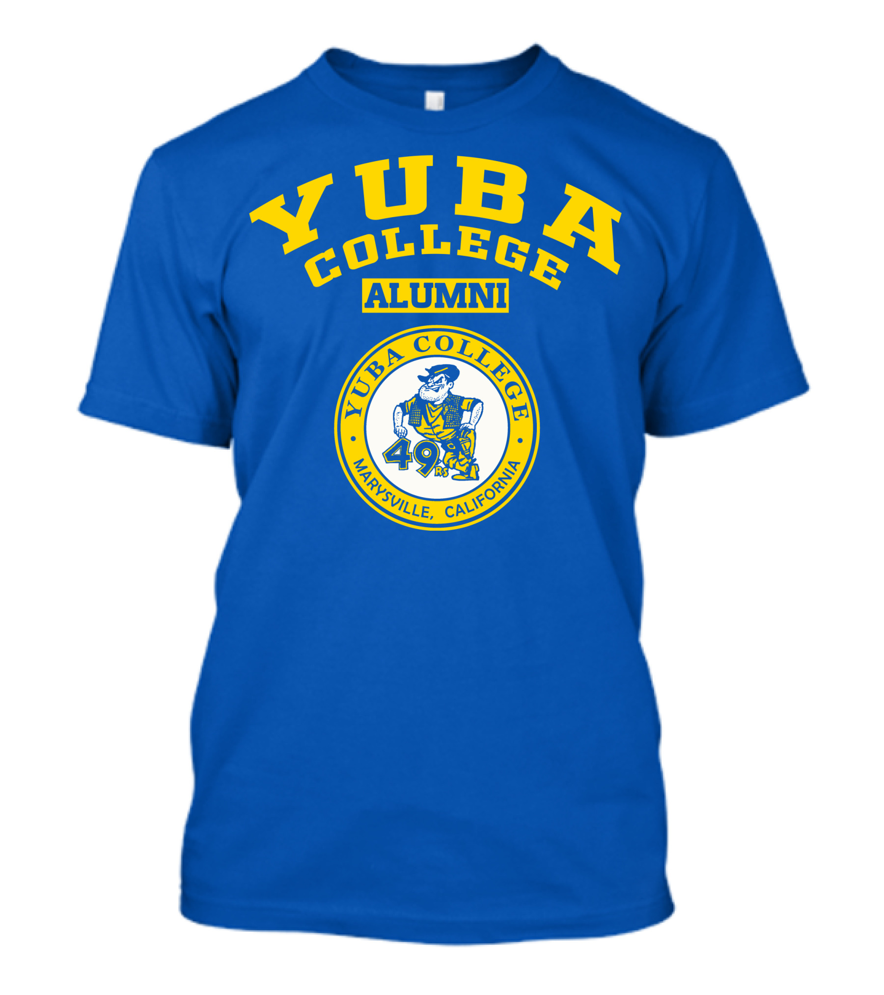 Yuba College Alumni Marysville California 49ers T-Shirt