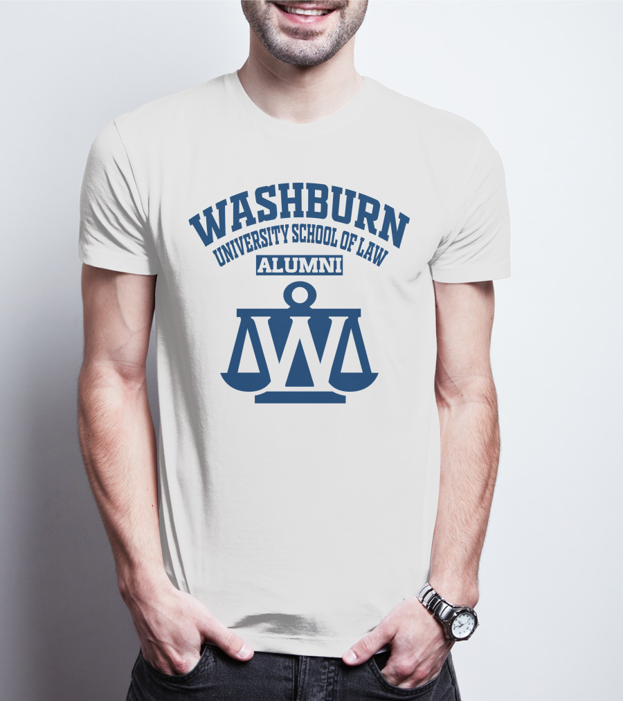 Washburn University School Of Law Alumni Scales T-Shirt