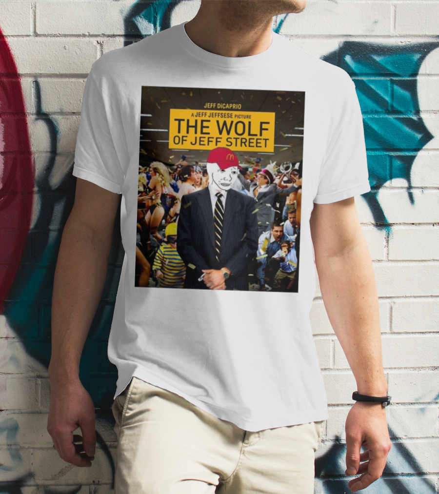 Jeff Dicaprio Jeff Jeffsese The Wolf Of Jeff Street T-Shirt
