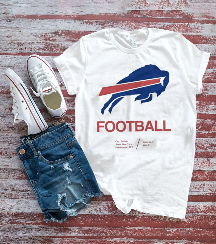 Buffalo Bills Football City Buffalo State New York Conference AFC T-Shirt