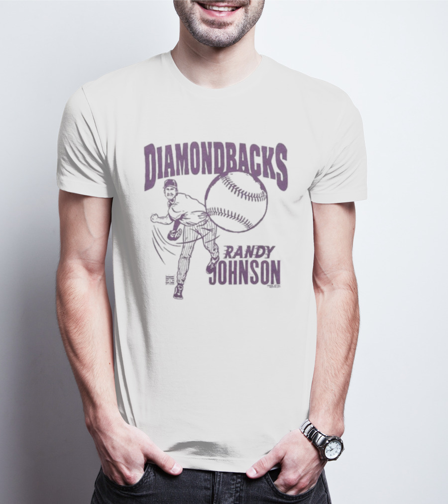 Diamondbacks Randy Johnson Baseball T-Shirt