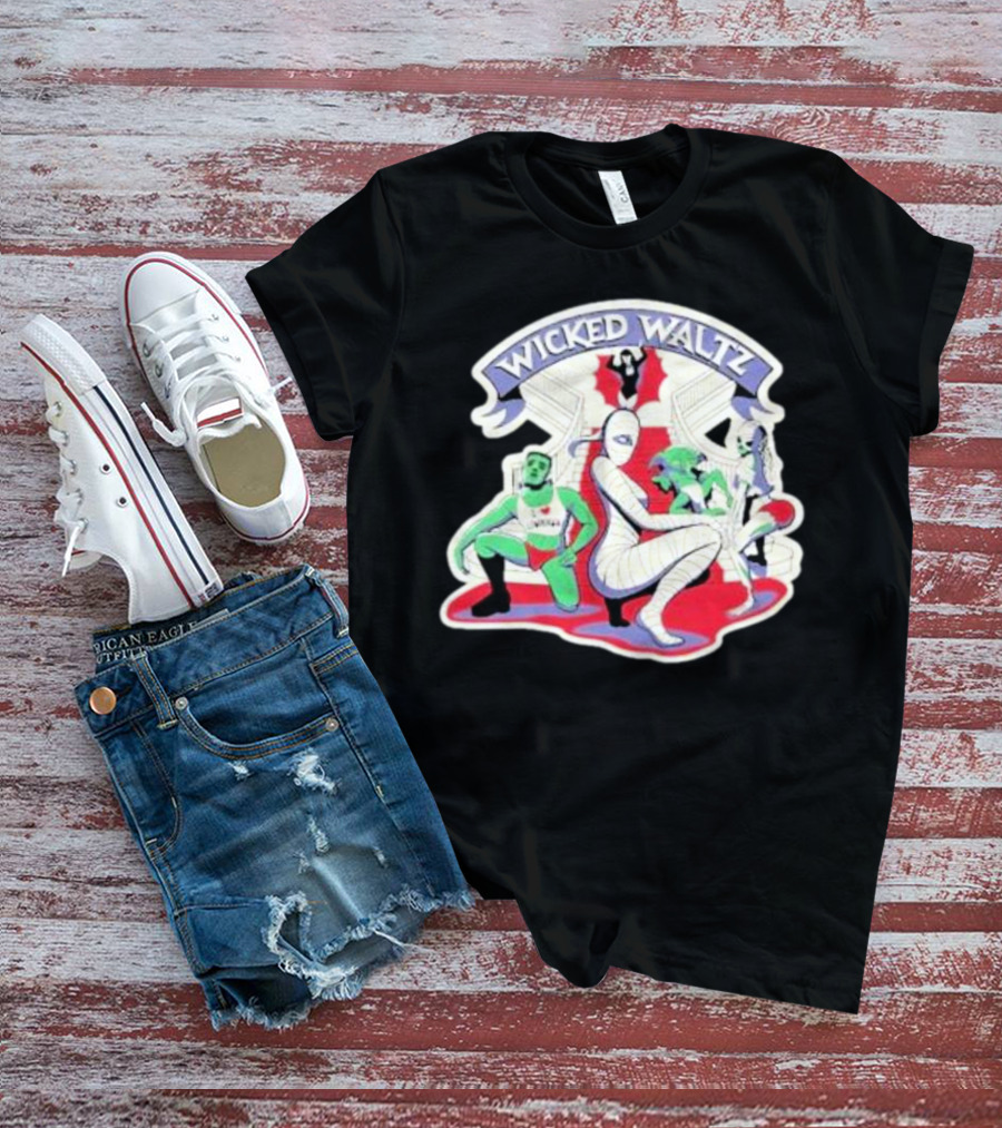 Wicked Waltz Lewberger Monster Characters On Red Carpet T-Shirt