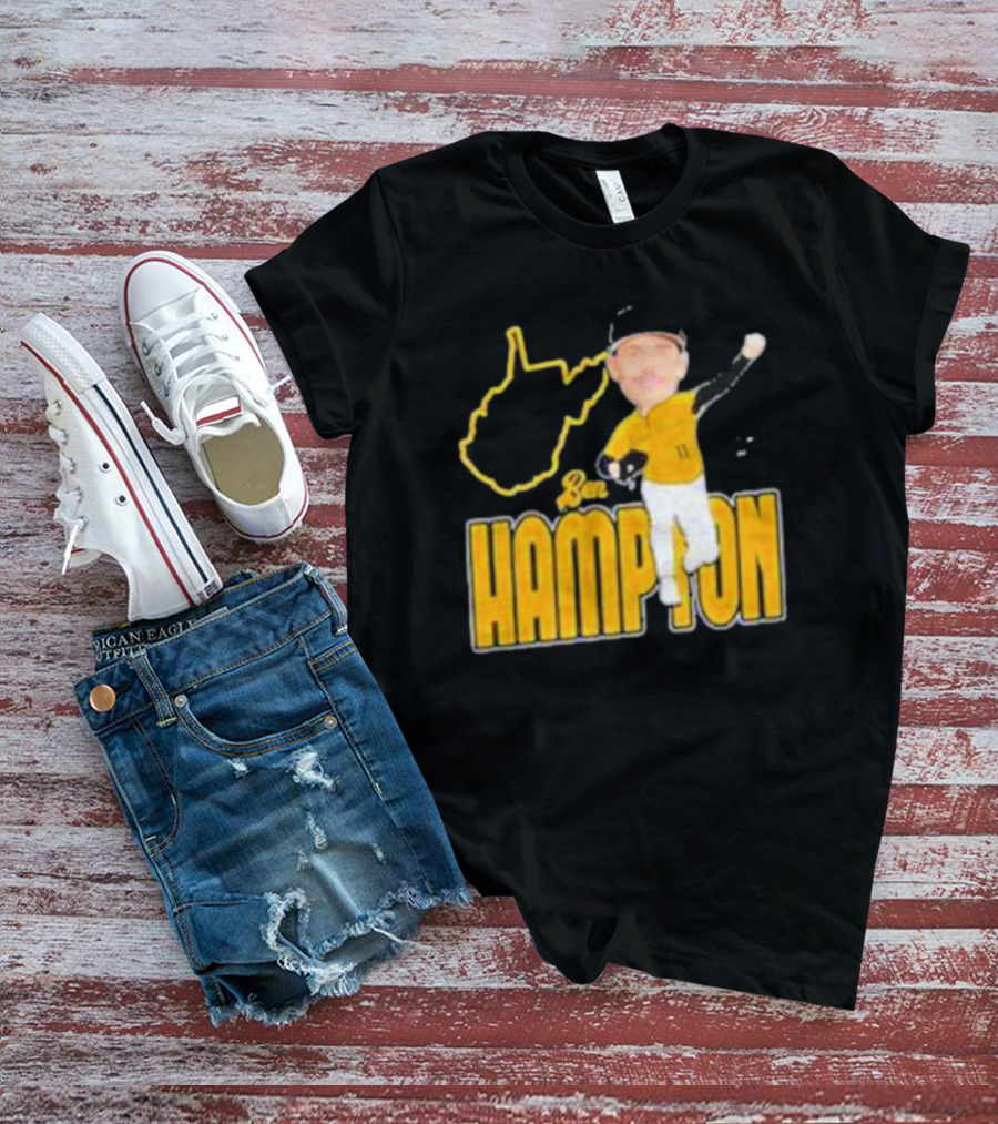Ben Hampton West Virginia Baseball 11 Fan T-Shirt