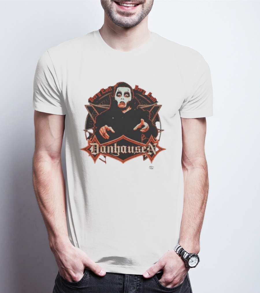 Danhausen Very Evil AEW Star Iconic Evil Character T-Shirt