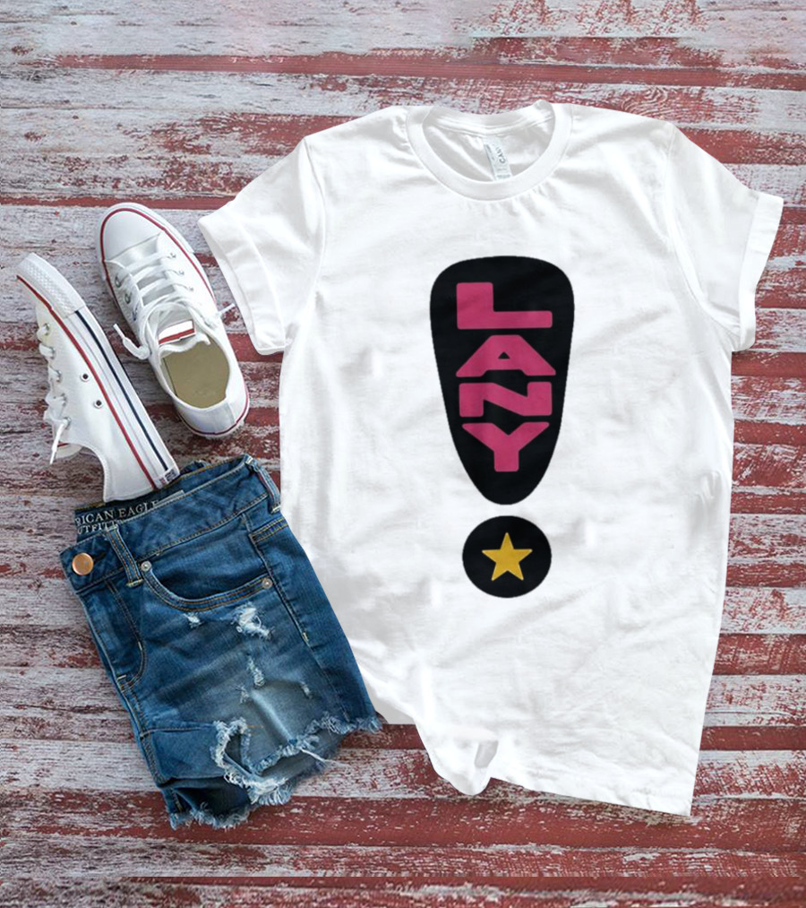 LANY Exclamation Mark With Yellow Star T-Shirt