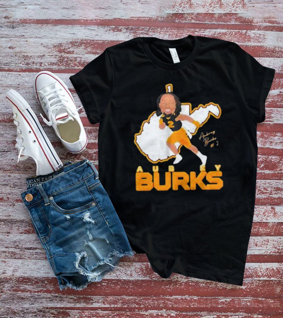 Aubrey Burks Fan 1 Football Player Art #2 T-Shirt