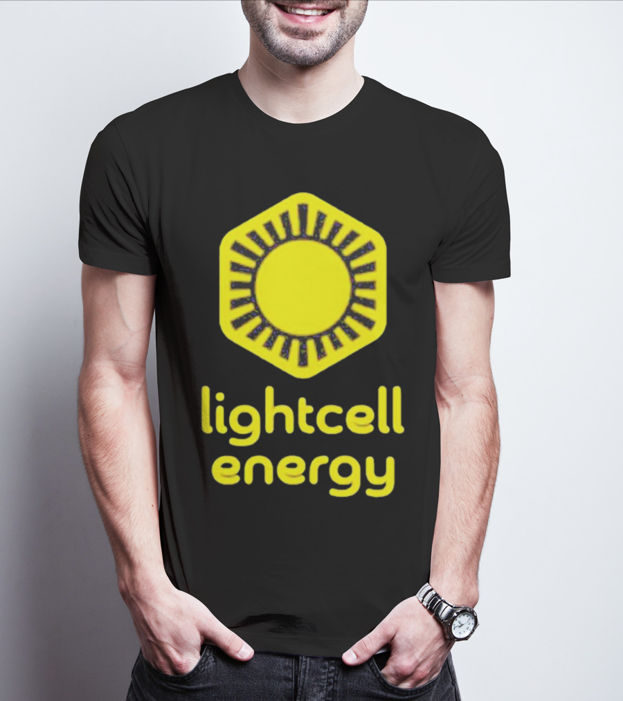 Danielle Fong Lightcell Energy Sunburst Hexagon T-Shirt