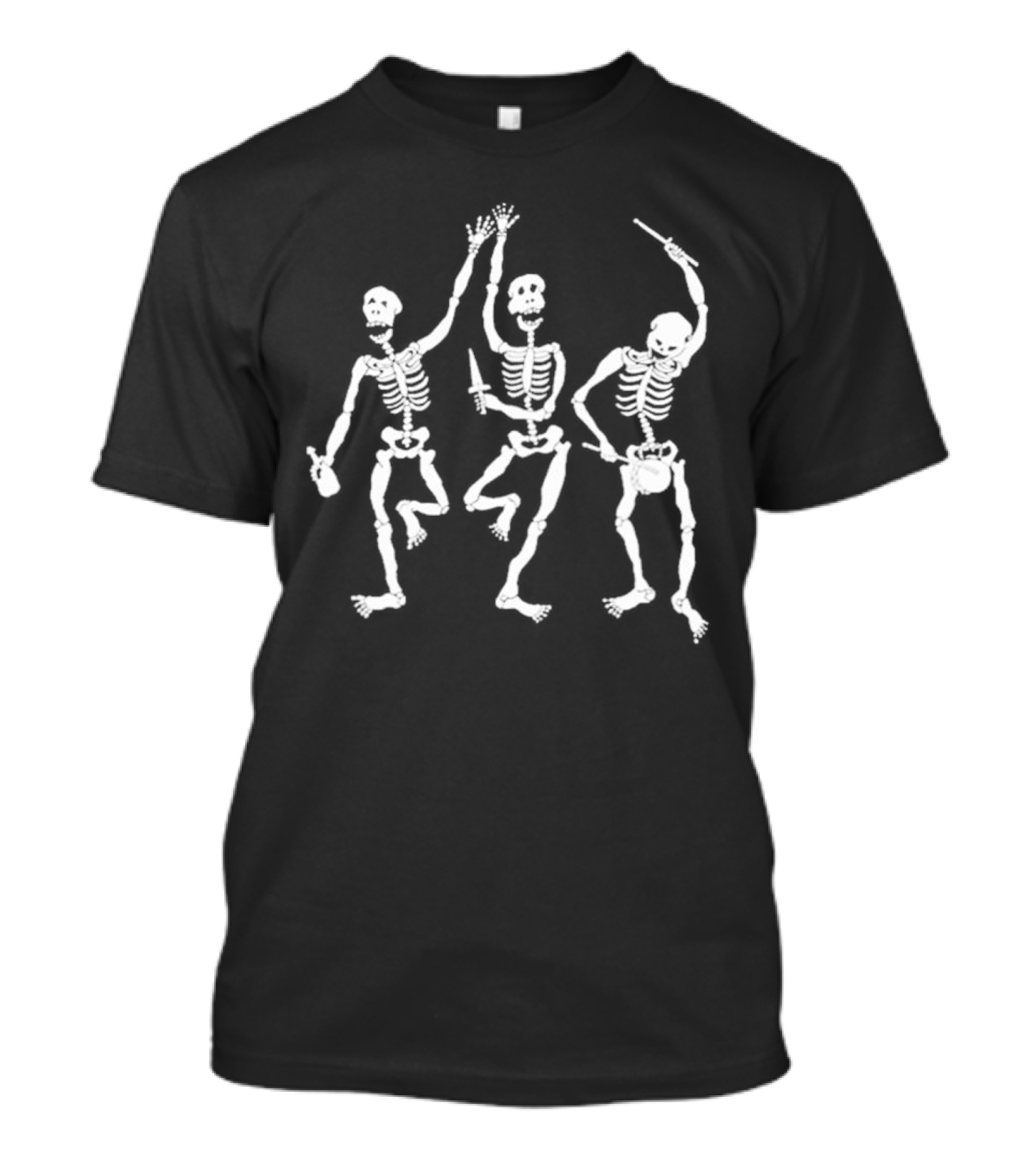 Drugged Skeletons Dancing Party T-Shirt
