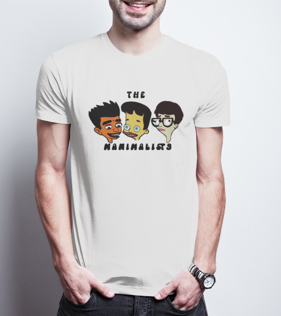 Big Mouth Friends The Manimalists Cartoon Characters T-Shirt