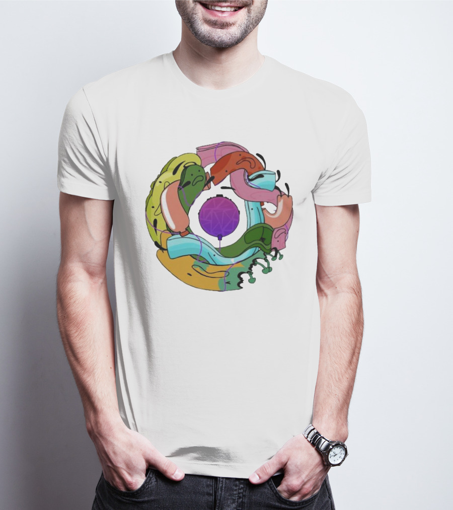 Ian's Yapinians Colorful Ring T-Shirt