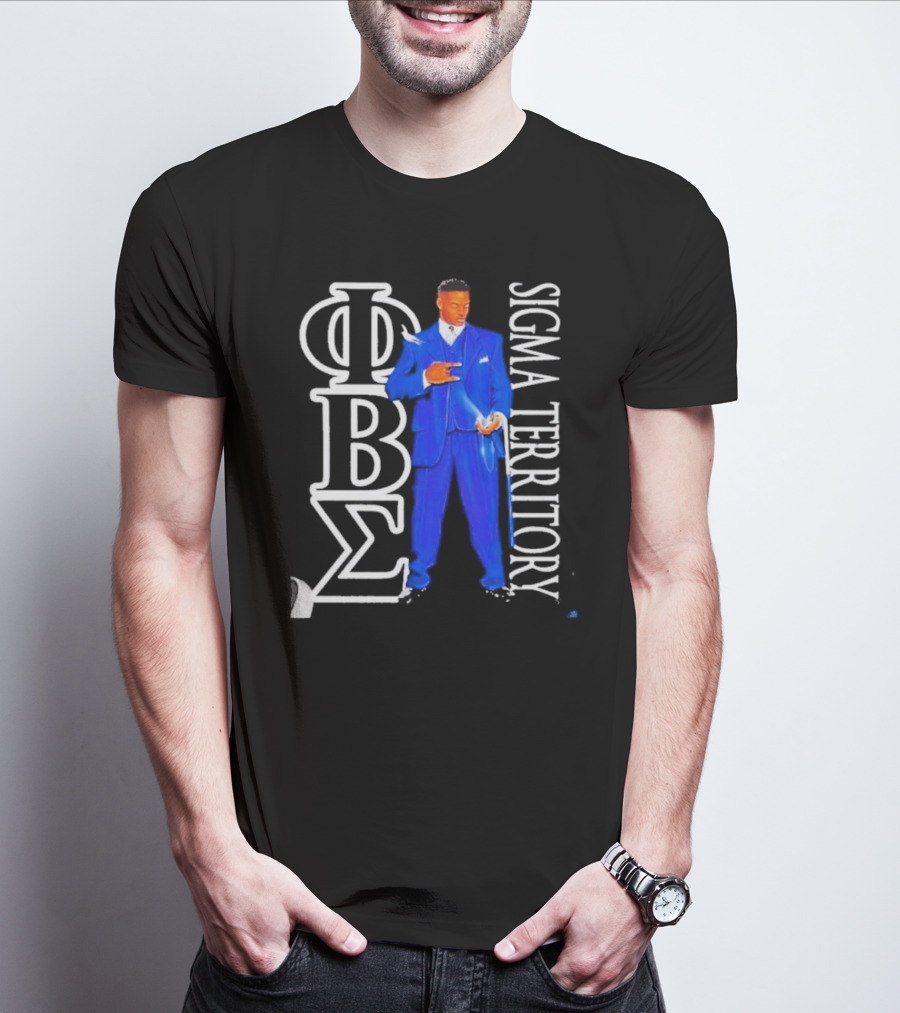 Sigma Territory Iobz Phi Beta Sigma Greek Letters T-Shirt