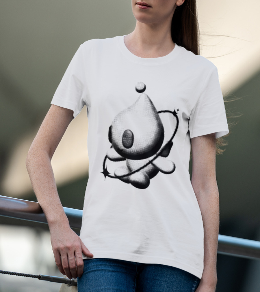 Y2k Saturn Drop Friend T-Shirt